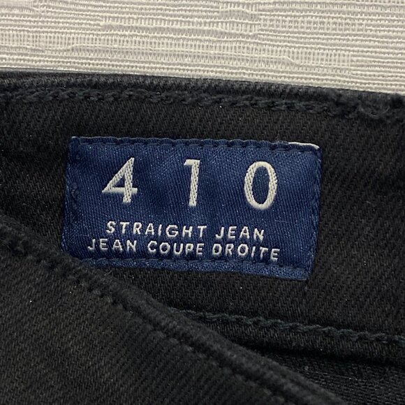 Lucky Brand 410 Jeans Mens 30 x 32 Black Denim Pants Straight Leg - Picture 11 of 14